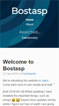 Mobile Screenshot of bostasp.org